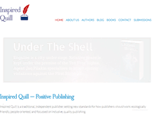 Tablet Screenshot of inspired-quill.com